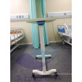 AG-OBT002 Steel base adjustable hospital bedside table for sale